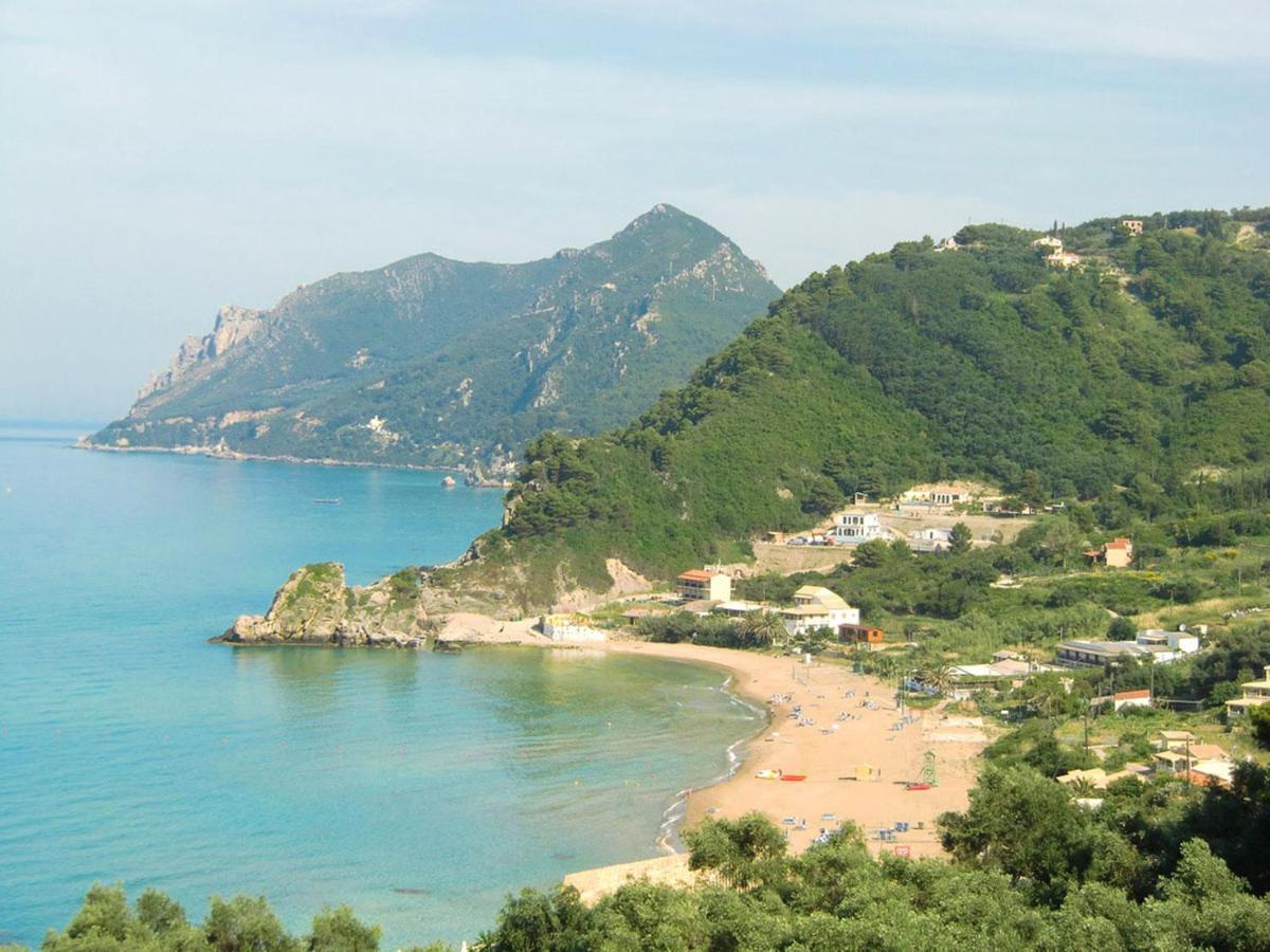 Large Apartment By The Pool - Pelekas Beach, Corfu Zewnętrze zdjęcie