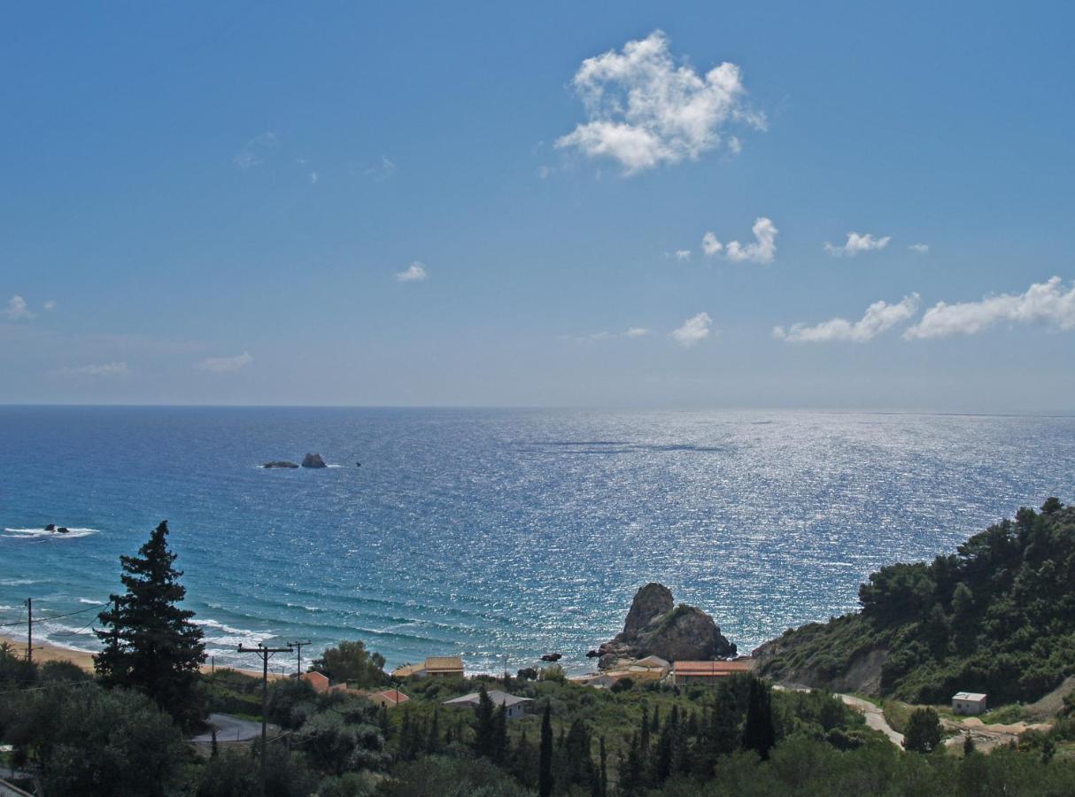 Large Apartment By The Pool - Pelekas Beach, Corfu Zewnętrze zdjęcie